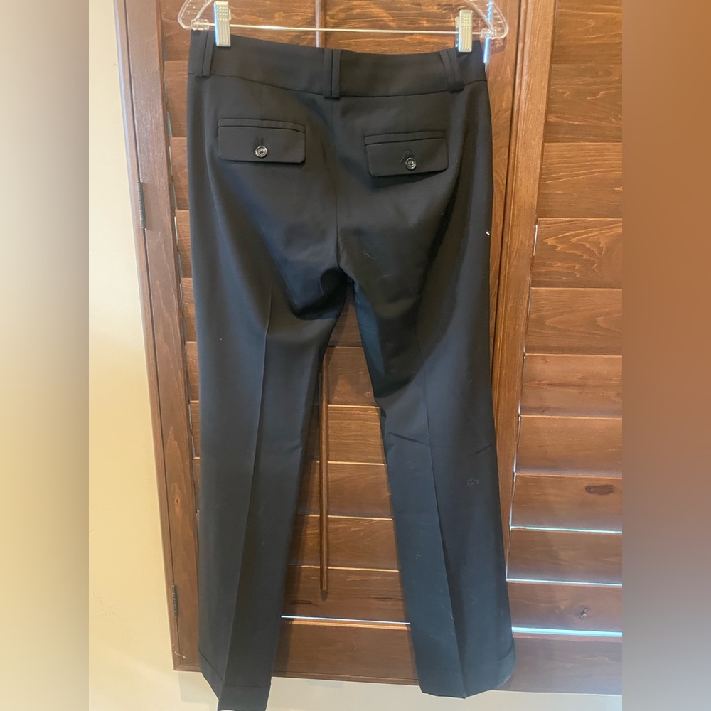 Banana Republic black cuff pants SZ 4